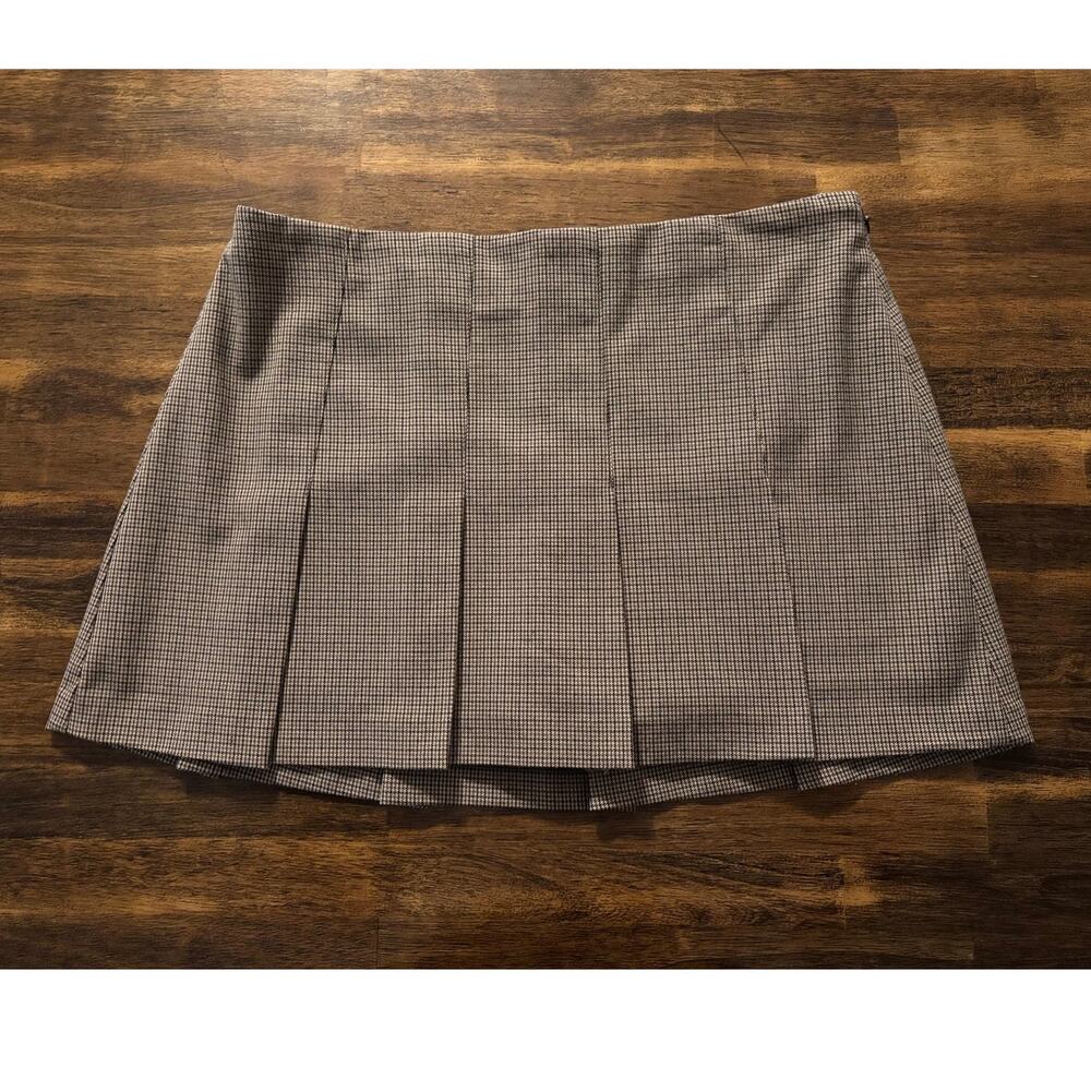 Abercrombie & Fitch Women’s Small Mini Skort Pleated Skirt with Shorts Low Rise